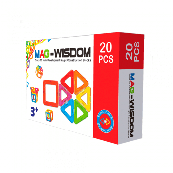 Магнитный конструктор MAG-WISDOM 20 деталей (KBY-20)-1