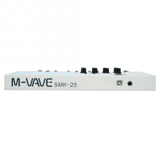 MIDI-клавиатура M-VAVE SMK-25 (25 клавиш) белая-4